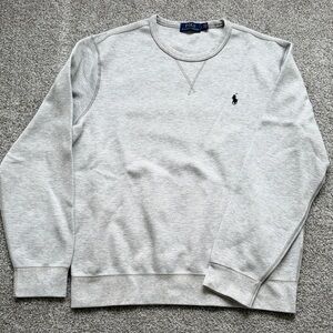 Polo by Ralph Lauren Light Gray Crewneck Sweater